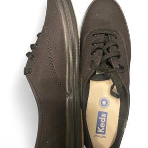 Keds Women's Black and Grey Trainers Size 7.5 Shoes